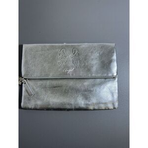 VICTORIAS SECRET‎ Angel Fold Over Clutch Purse 10.5" W x 11.25" H